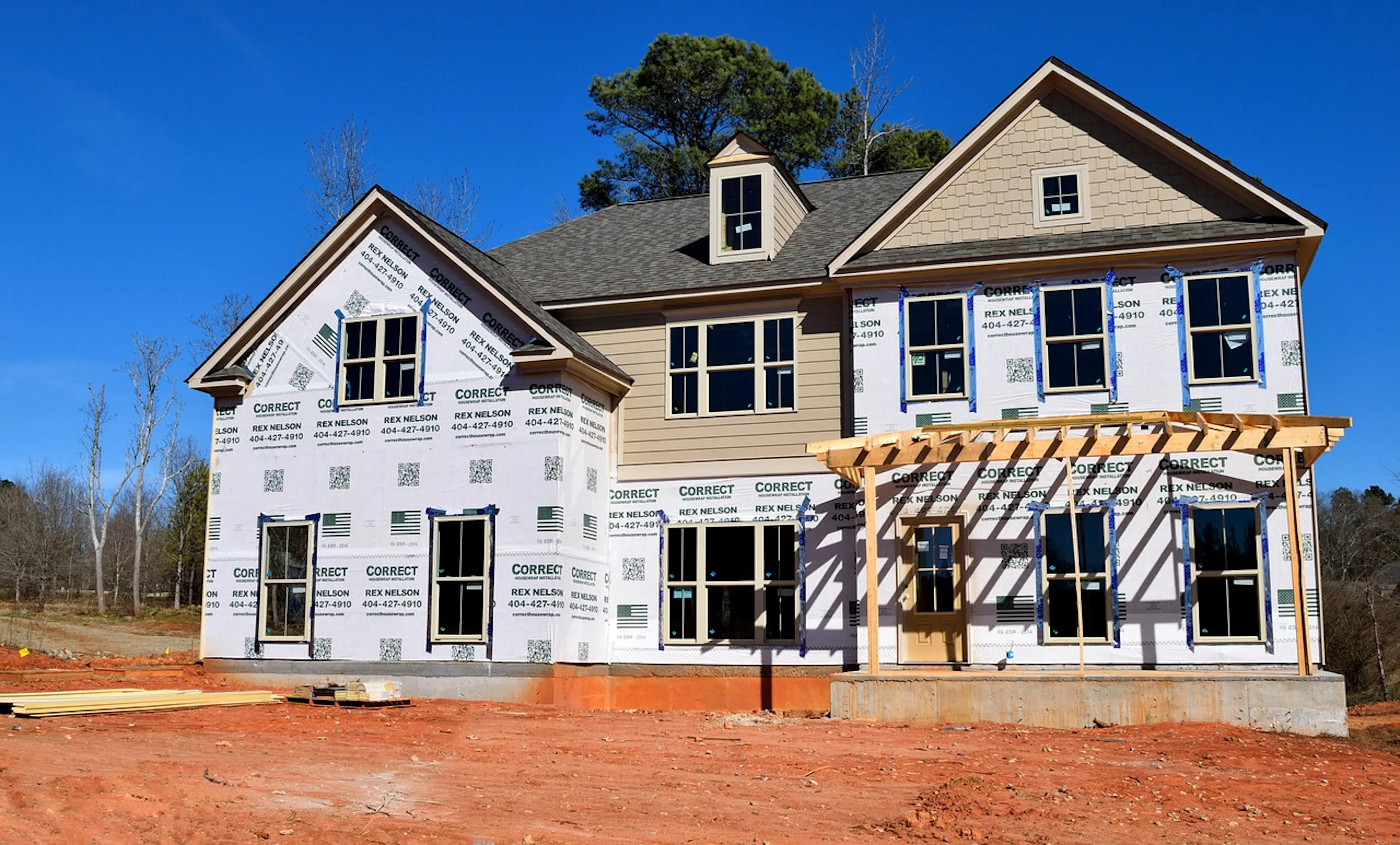 house under contstruction