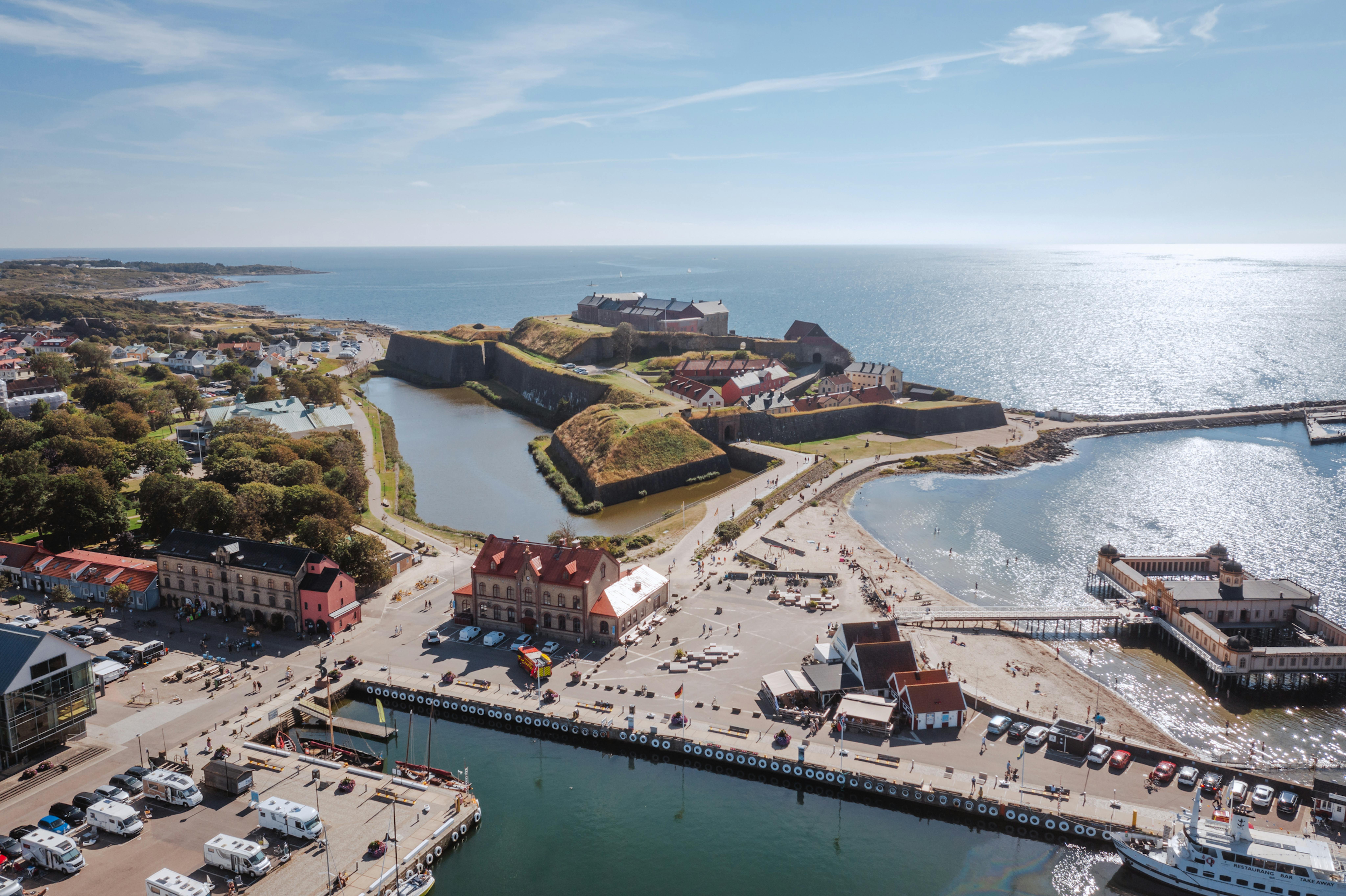 Varbergs fästning, Halland.  