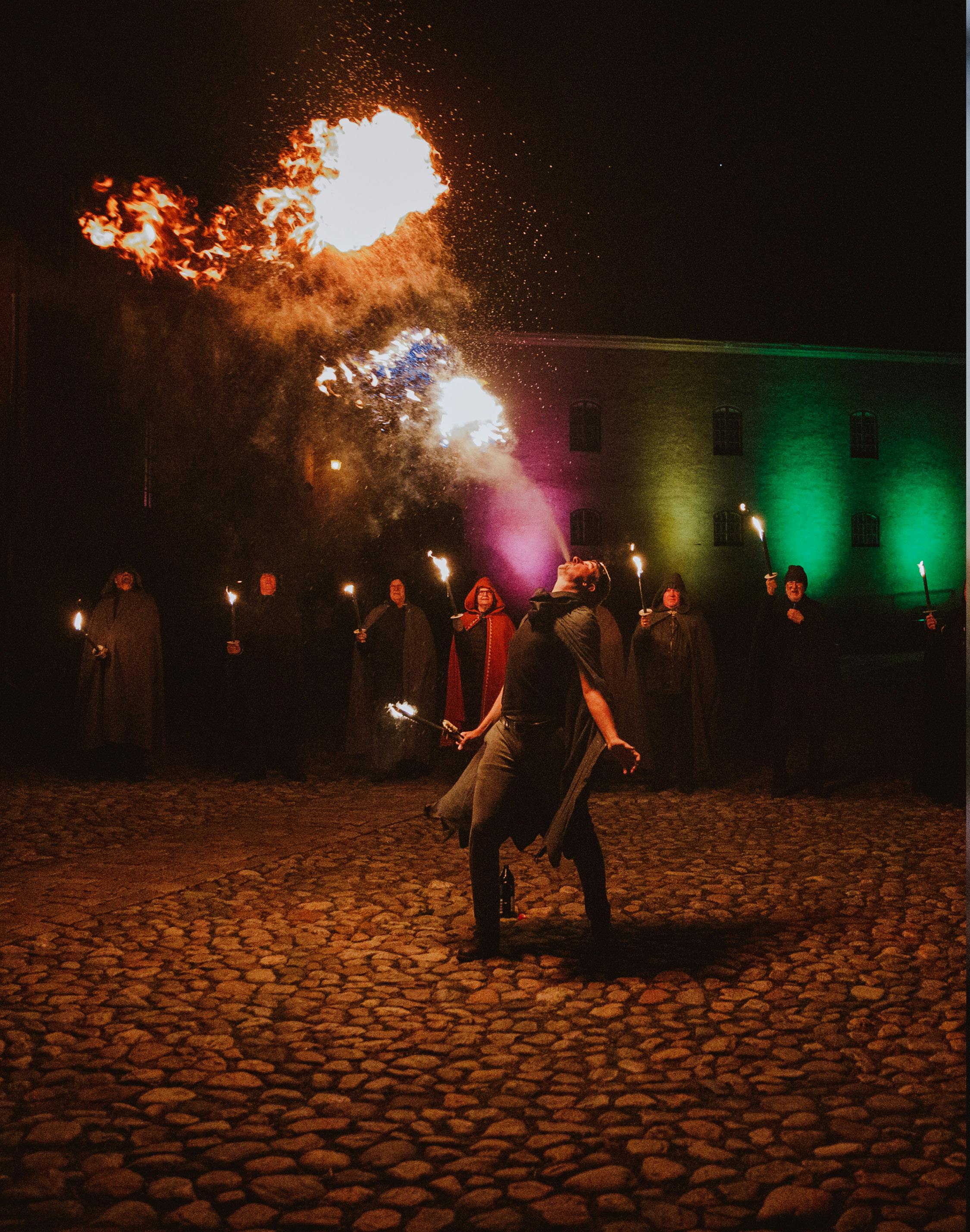 Eldslukare, Rys och mys Varberg, Halland