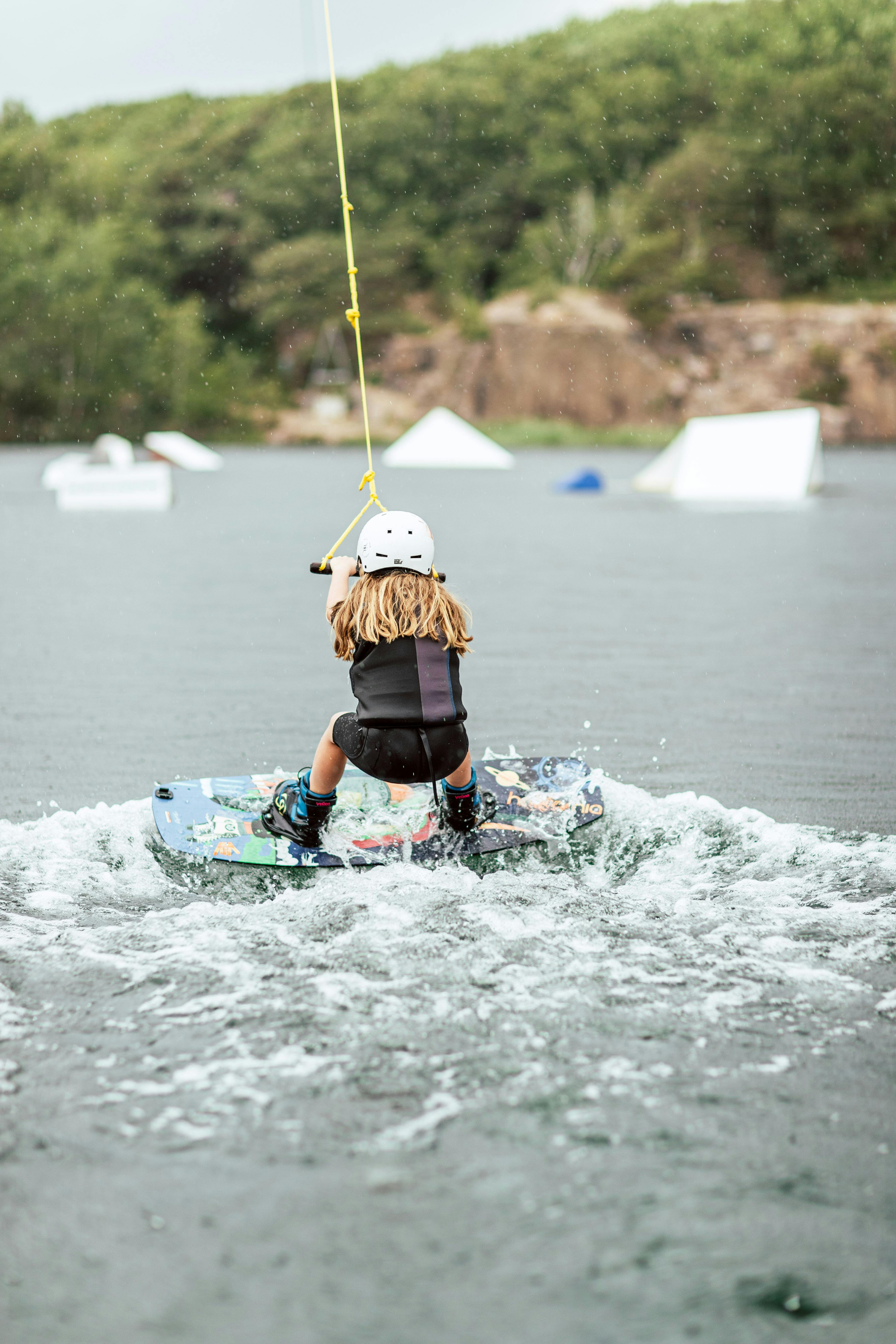 Åk wakeboard i Grötvik, Halmstad