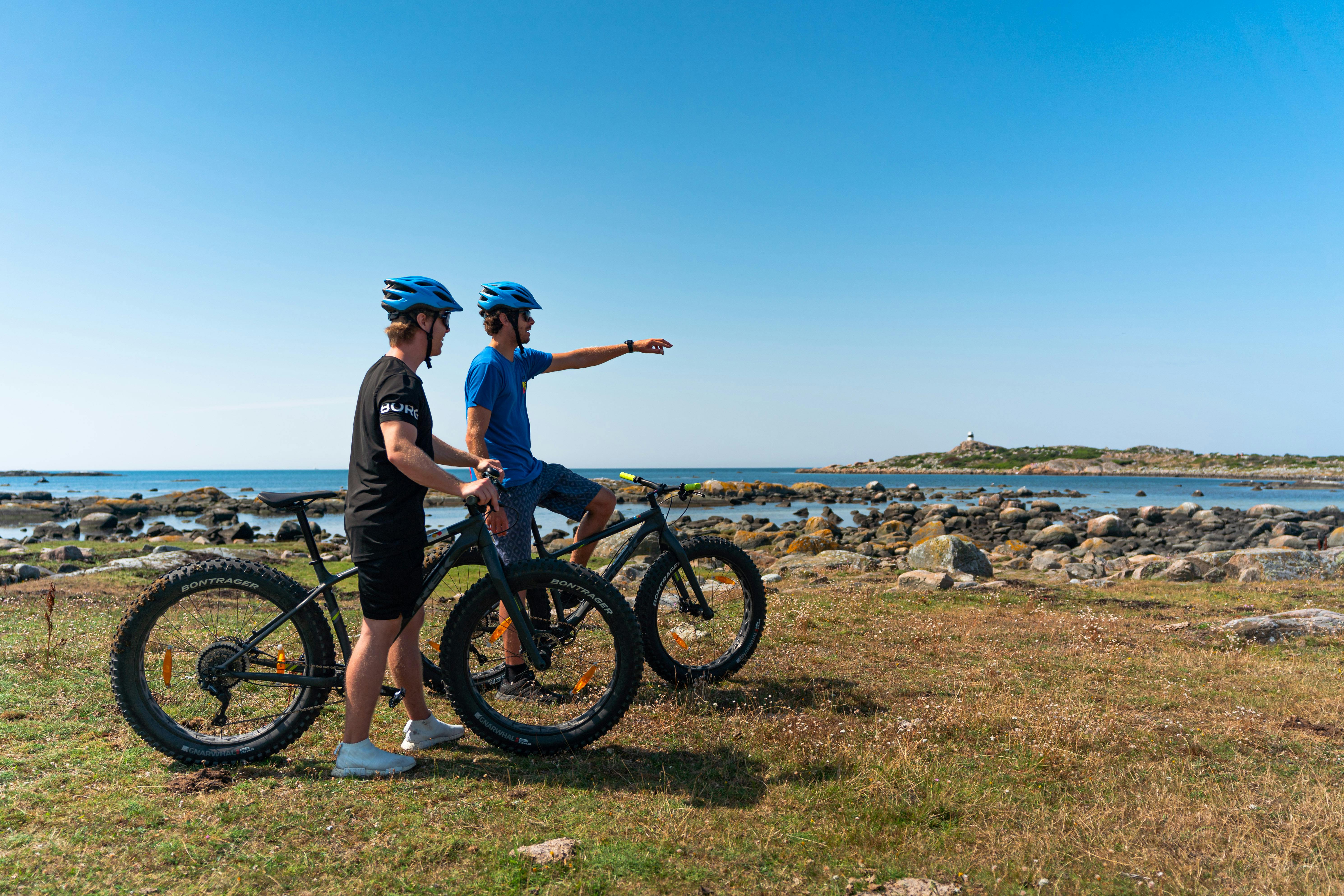 Testa cykla fatbike i Halland