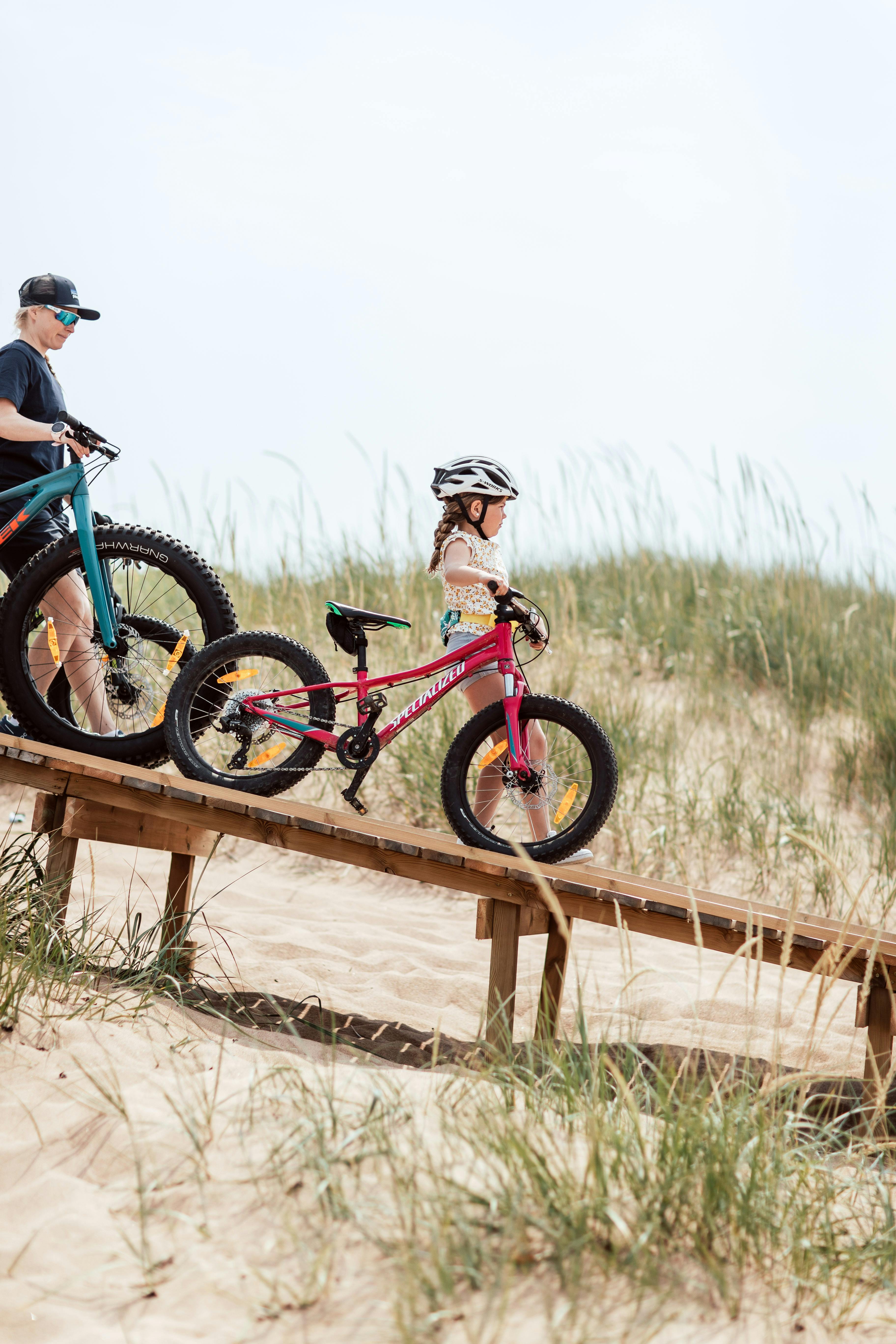 Fatbike på stranden