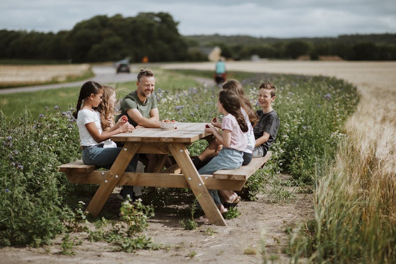 Visit Halland-ängen utanför Halmstad