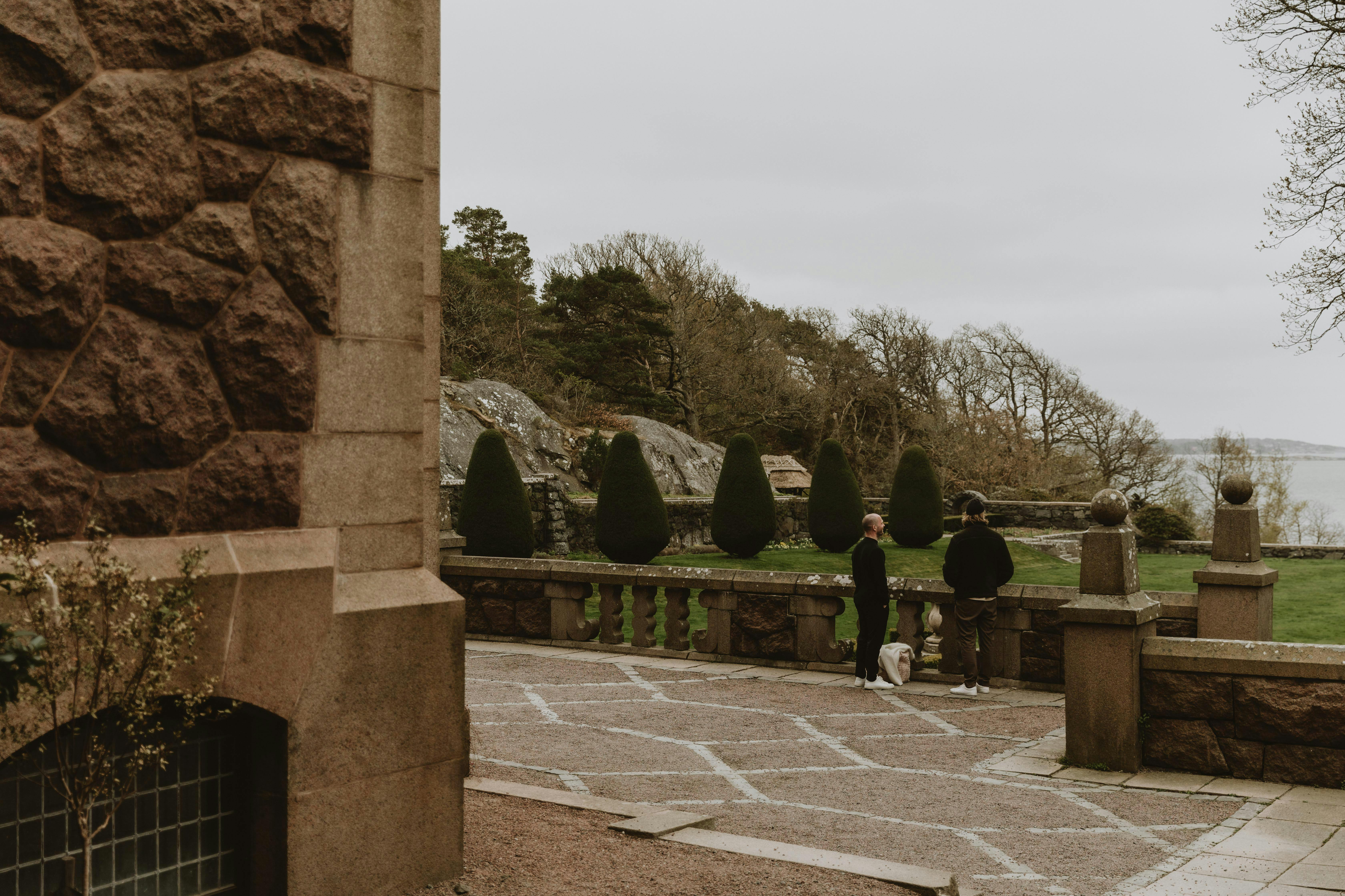 Utsikt över havet på Tjolöholms slott