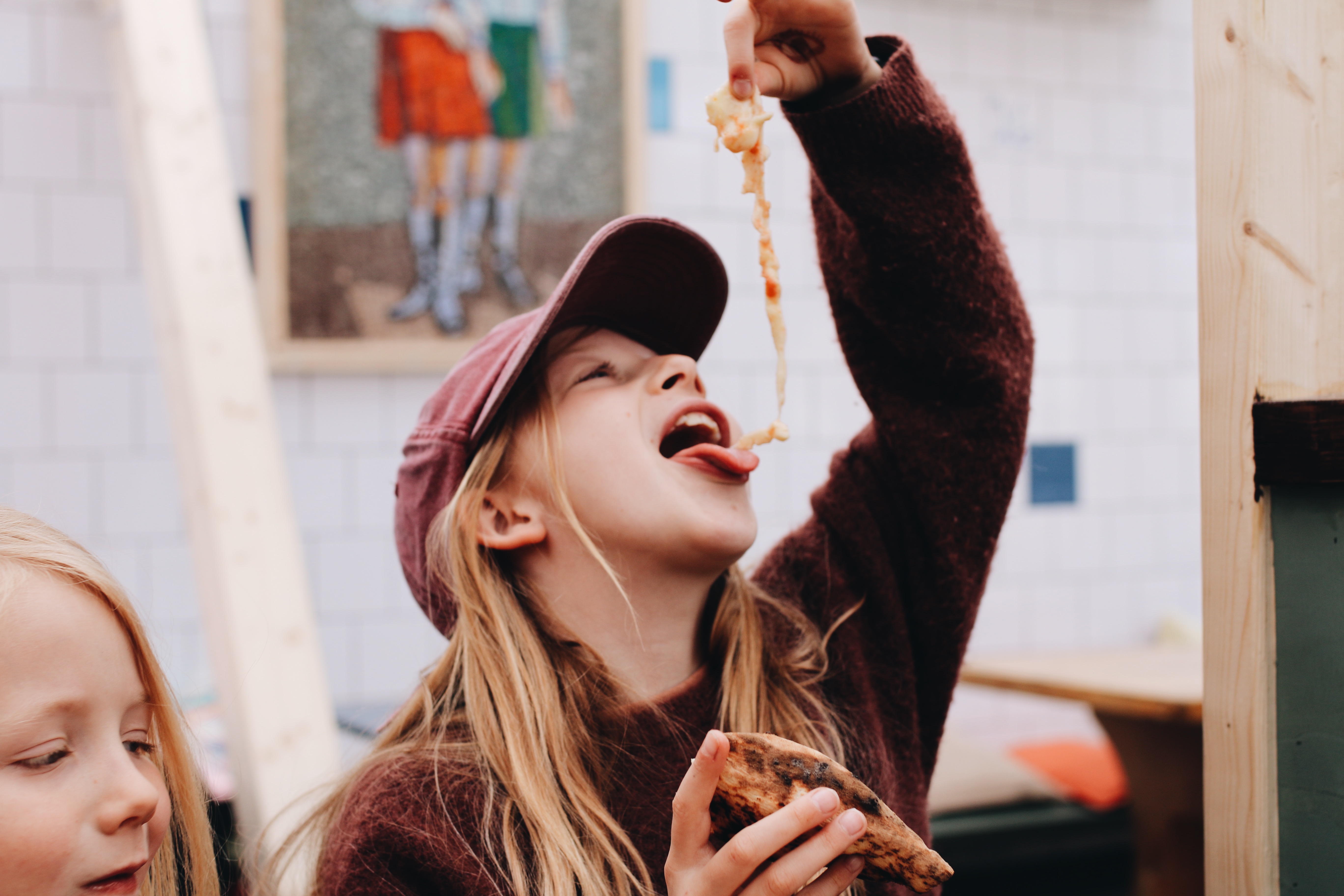 Både stora och små gillar pizzorna från Lilla Napoli i Halland.