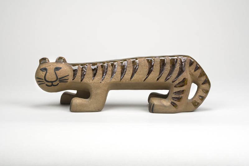Skulptur Tiger av Lisa Larsson