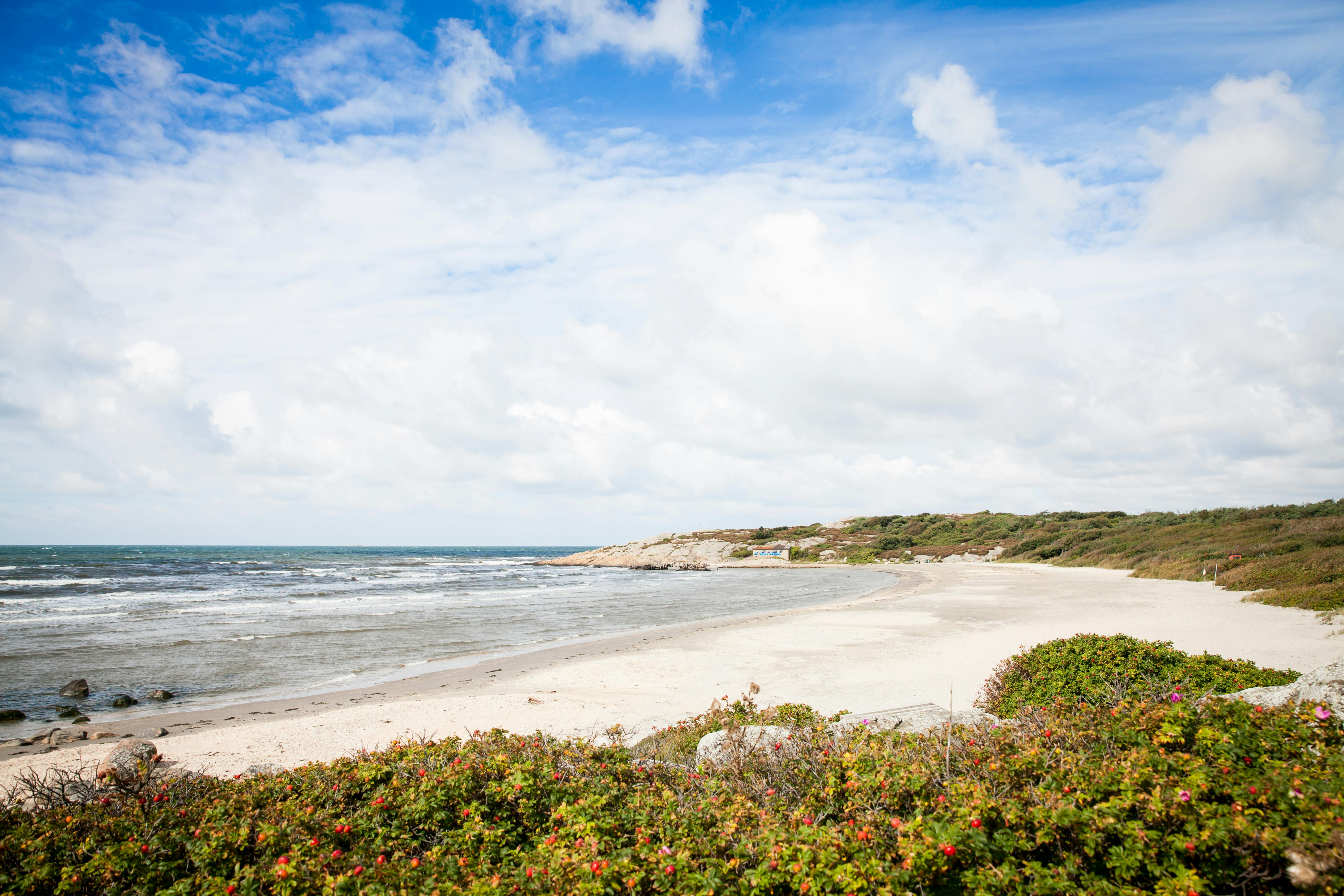Ugglarp strand, Falkenberg, Halland