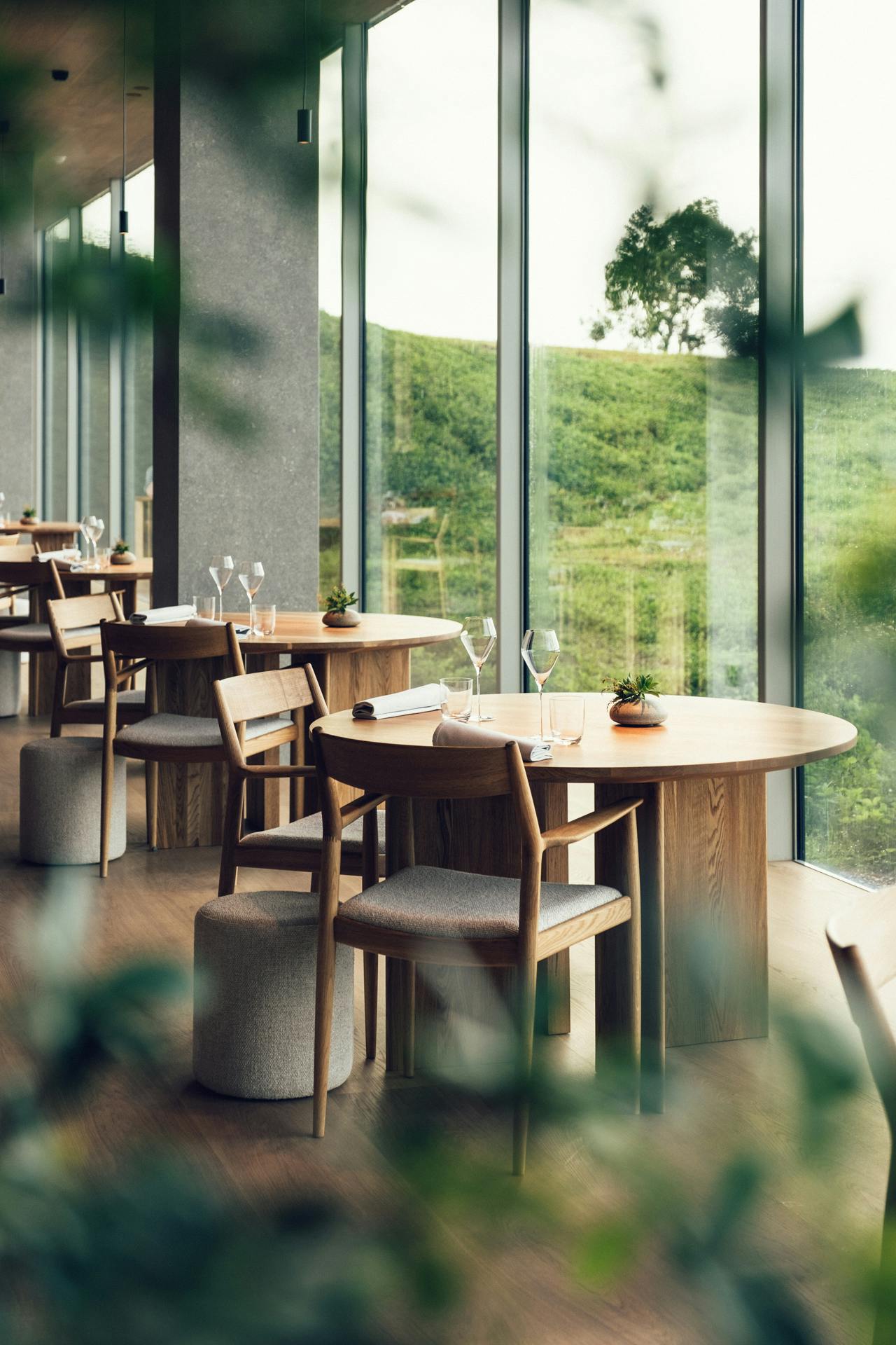 Restaurang ÄNG på Ästad Vingård i Halland.