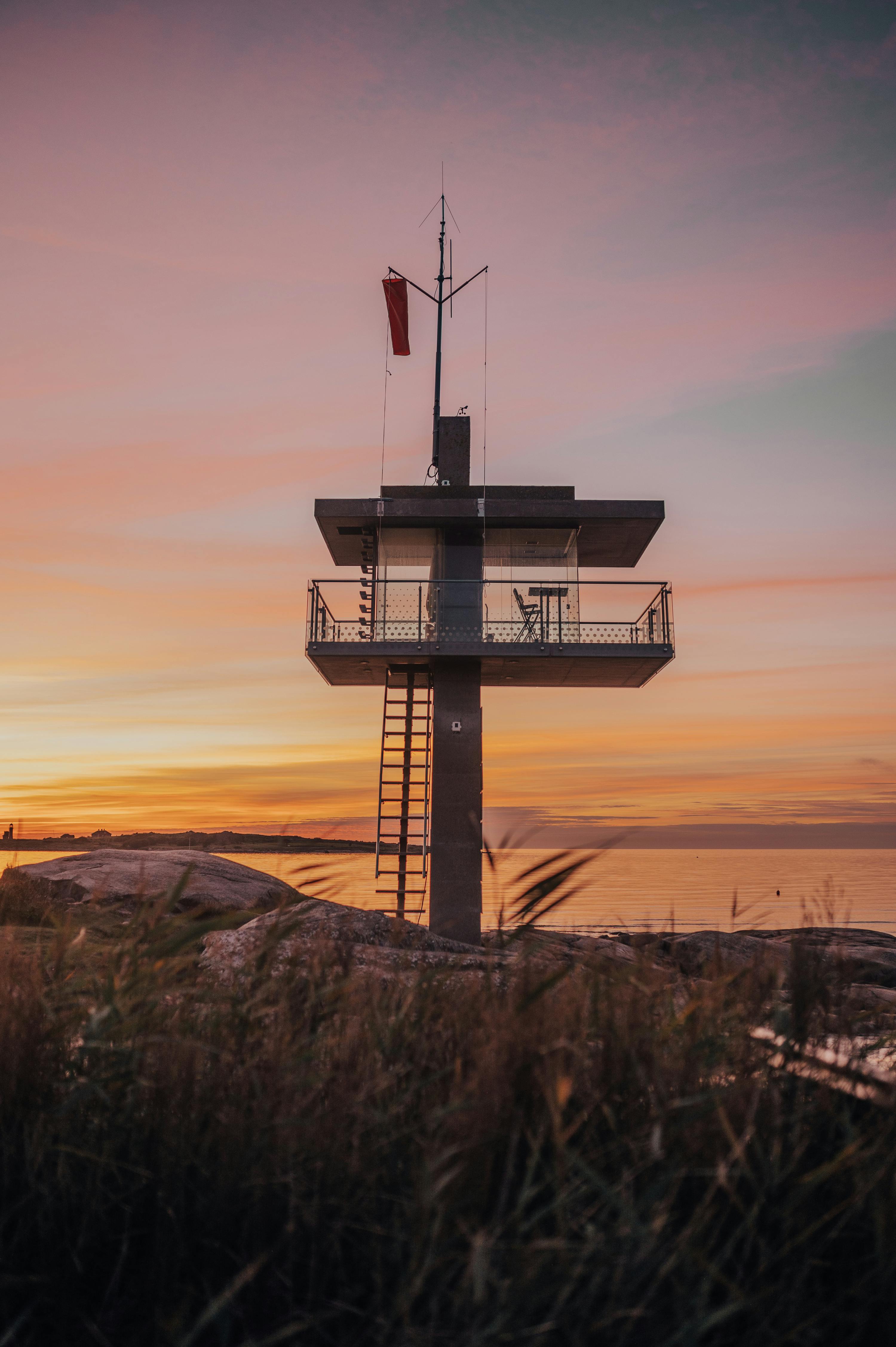 Livräddartornet Tylösand i Halmstad, Halland.