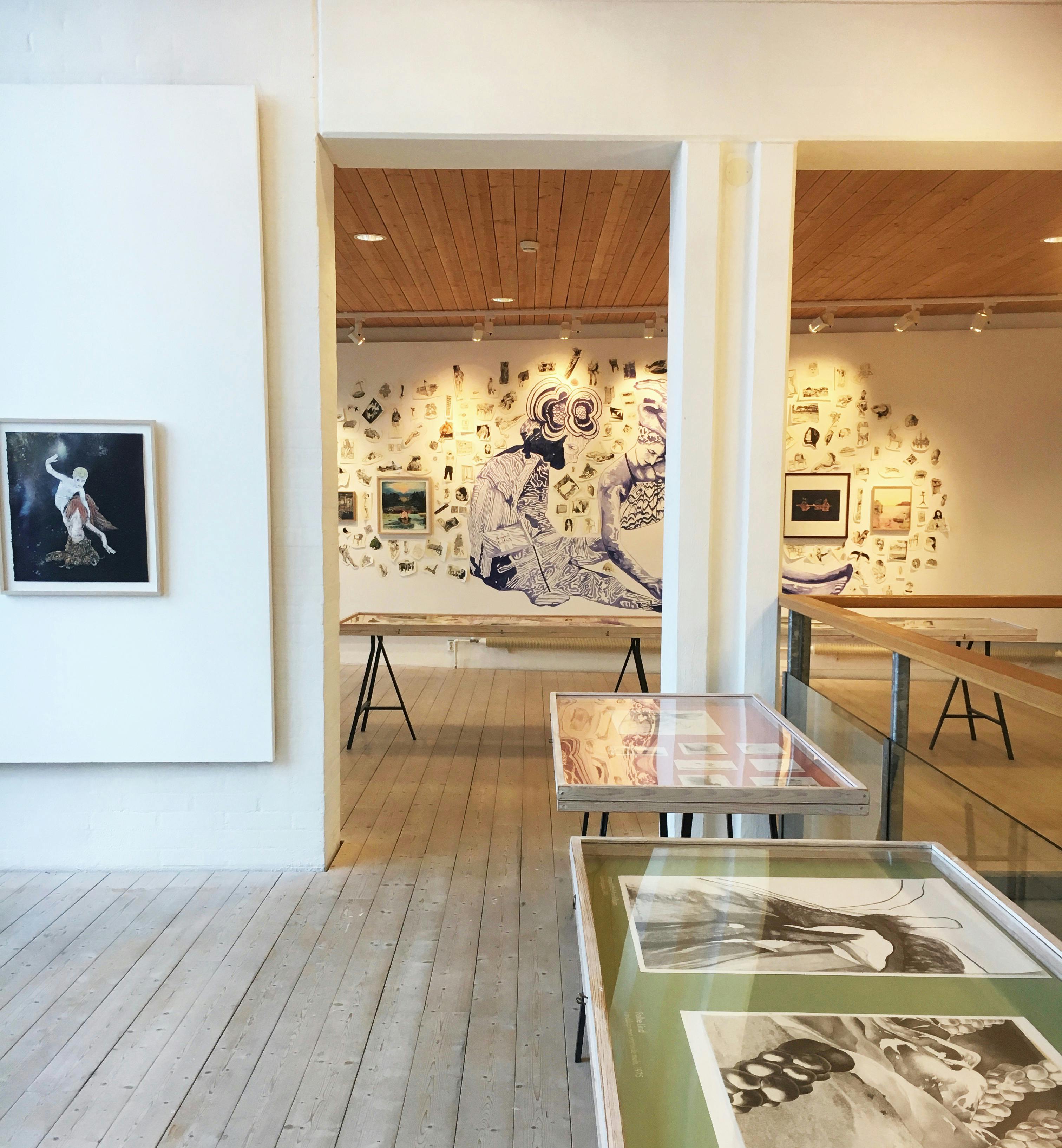 Utställning med Love Lundell på Teckningsmuseet i Laholm.