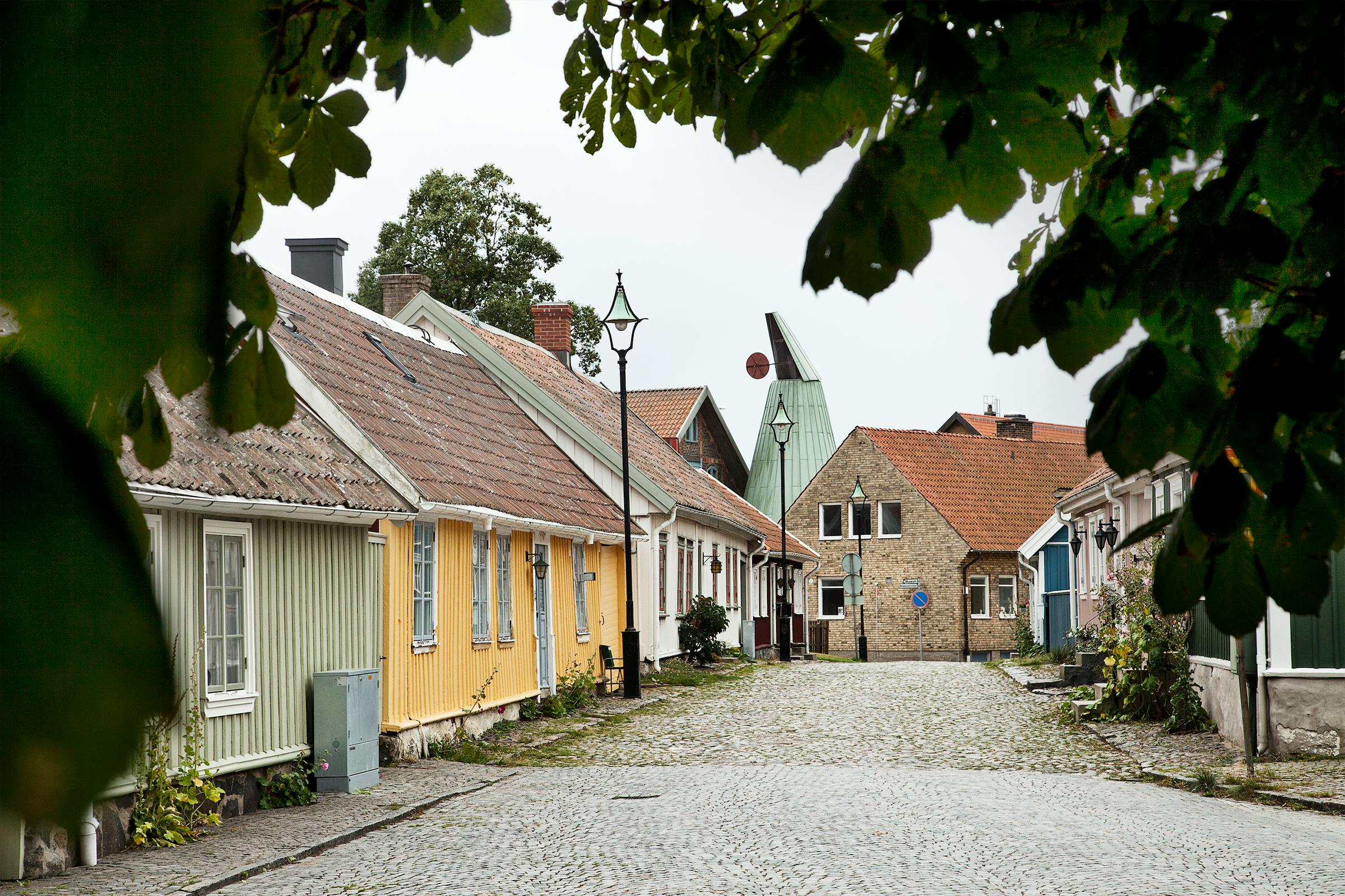 Gamla stan i Falkenberg