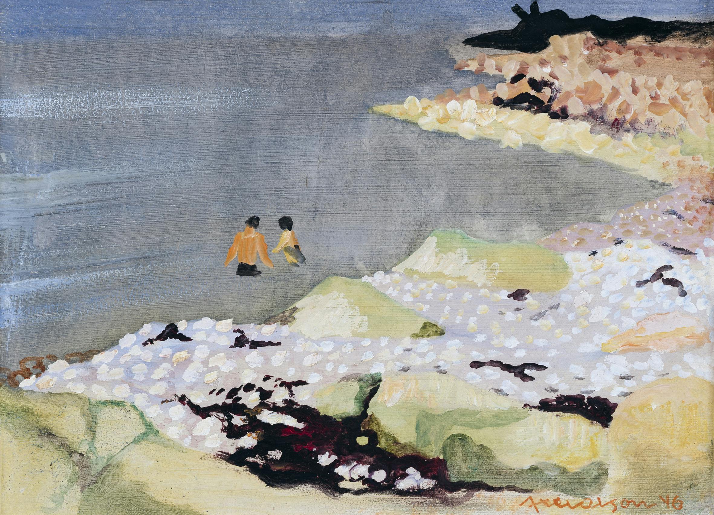 Axel Olson, Pärlemorkusten, Hallands konstmuseum