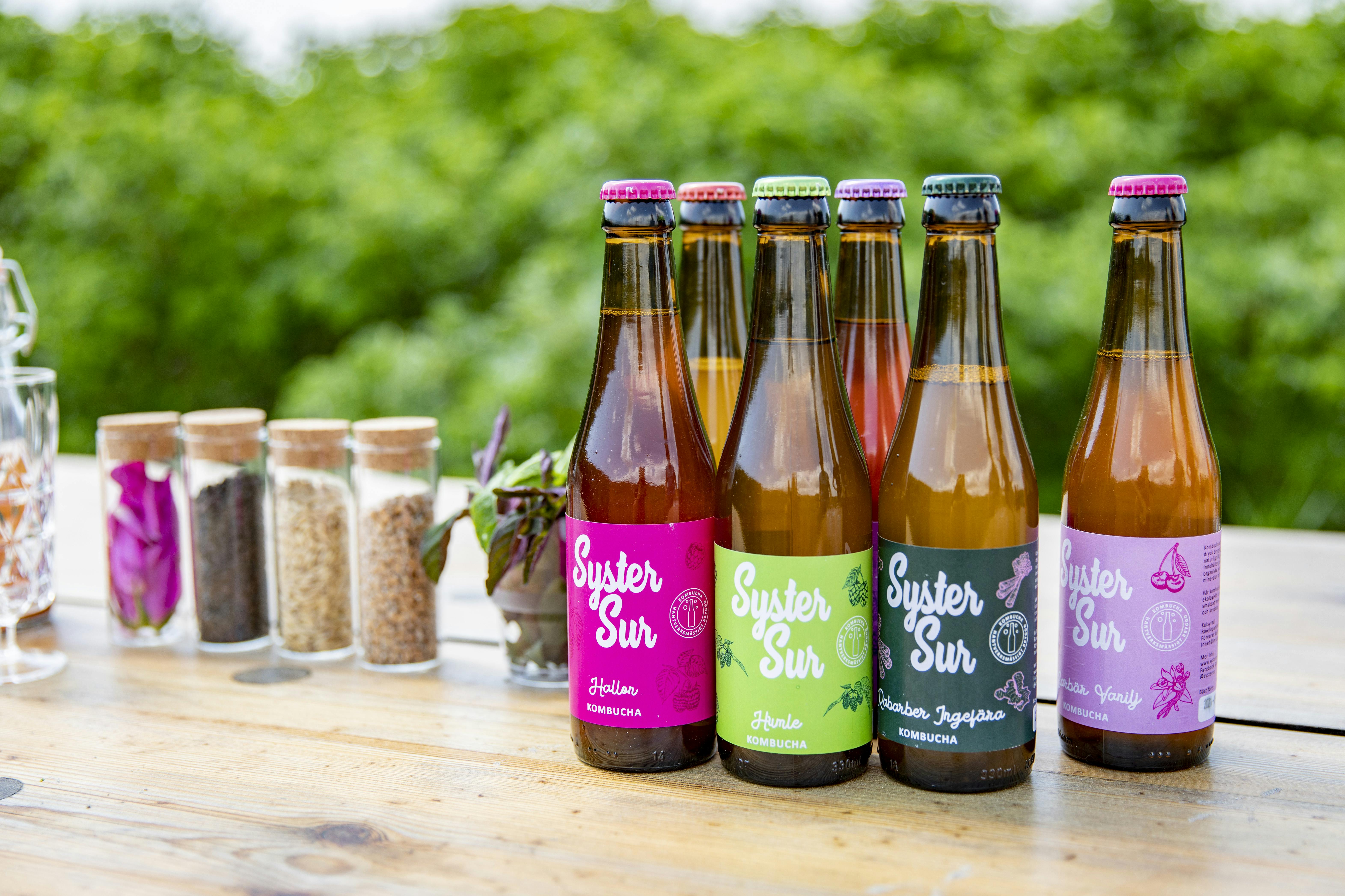 Kombucha from Halland, Sweden.