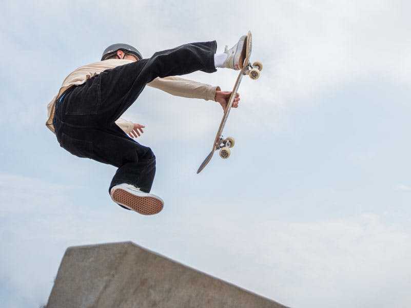 Skatebordparken i Varberg, Halland.
