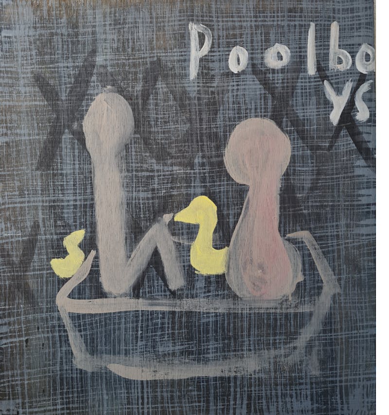 Karin Wikströms tavla på Kungsbacka Konsthall
