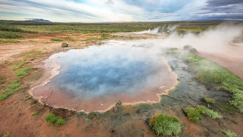 The geyser Strokkur in the Golden Circle