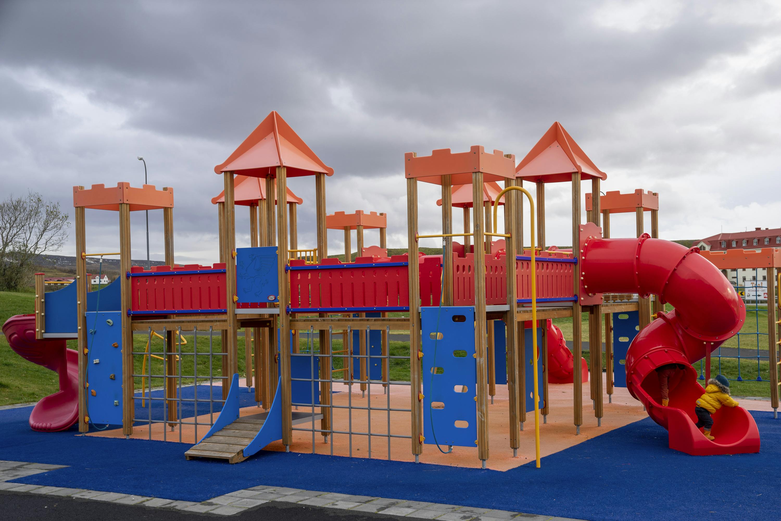 The playground in Blönduós 