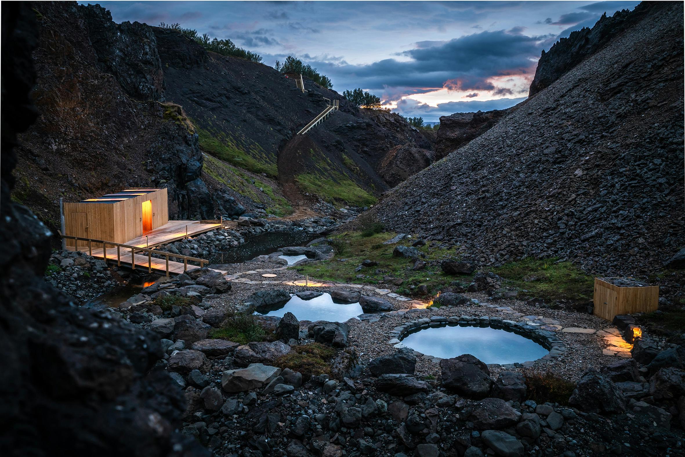 Húsafell Canyon Baths 