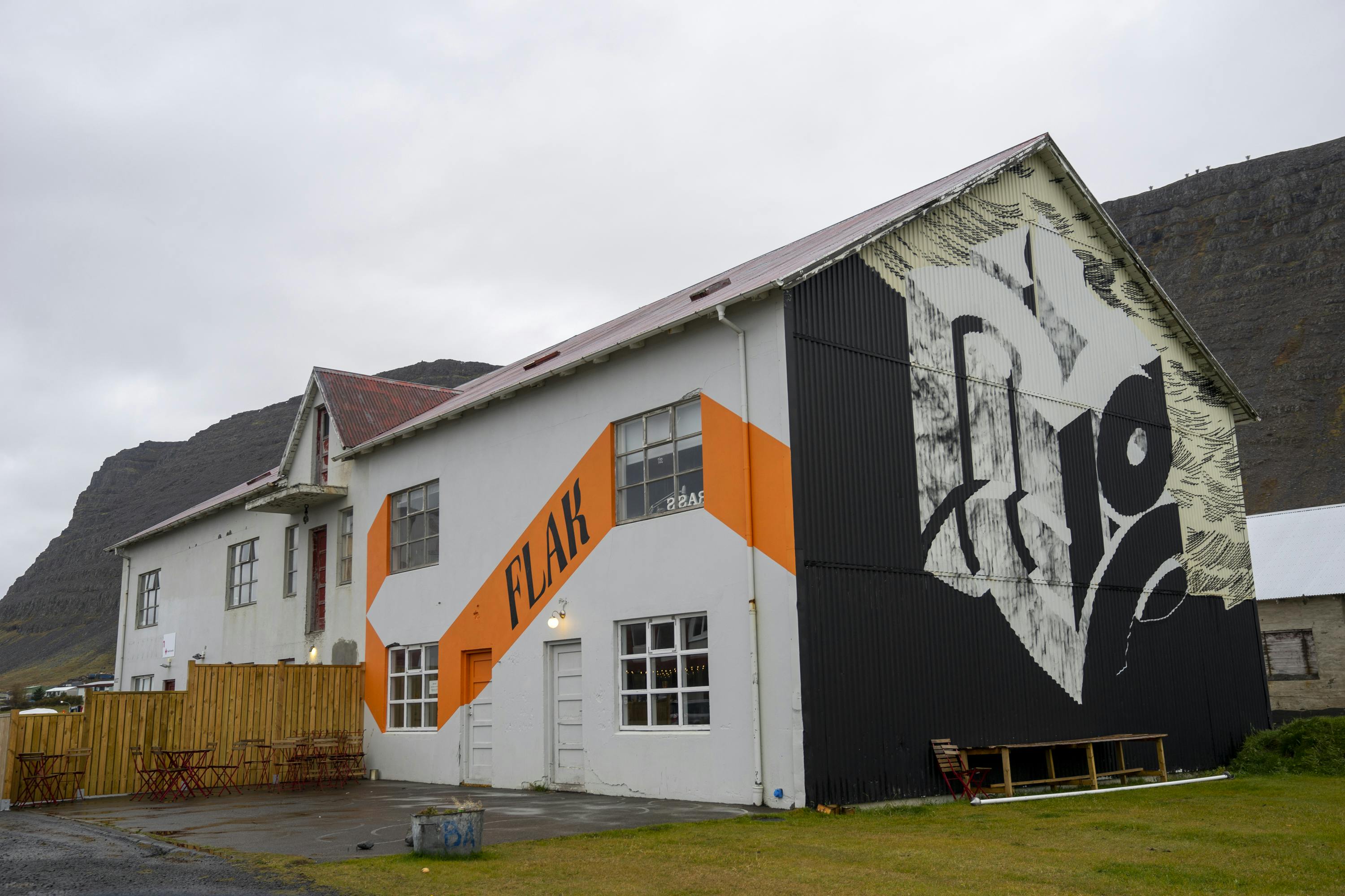 Flak in Patreksfjordur