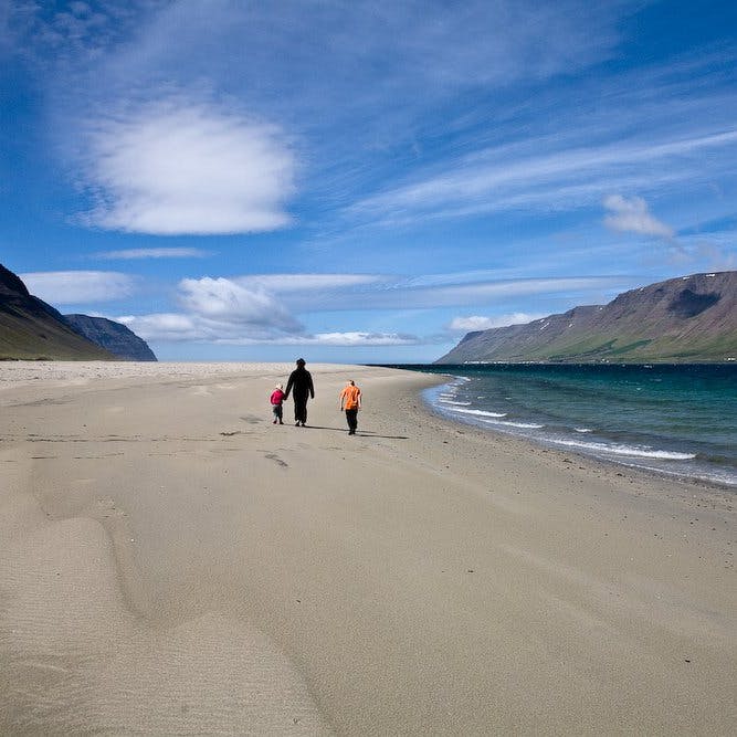Holtsfjara in Önundarfjörður