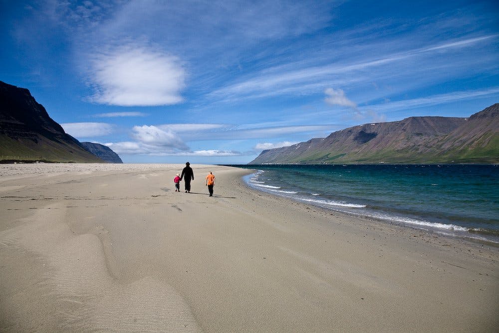 Holtsfjara in Önundarfjörður