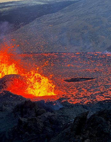 Sea of lava