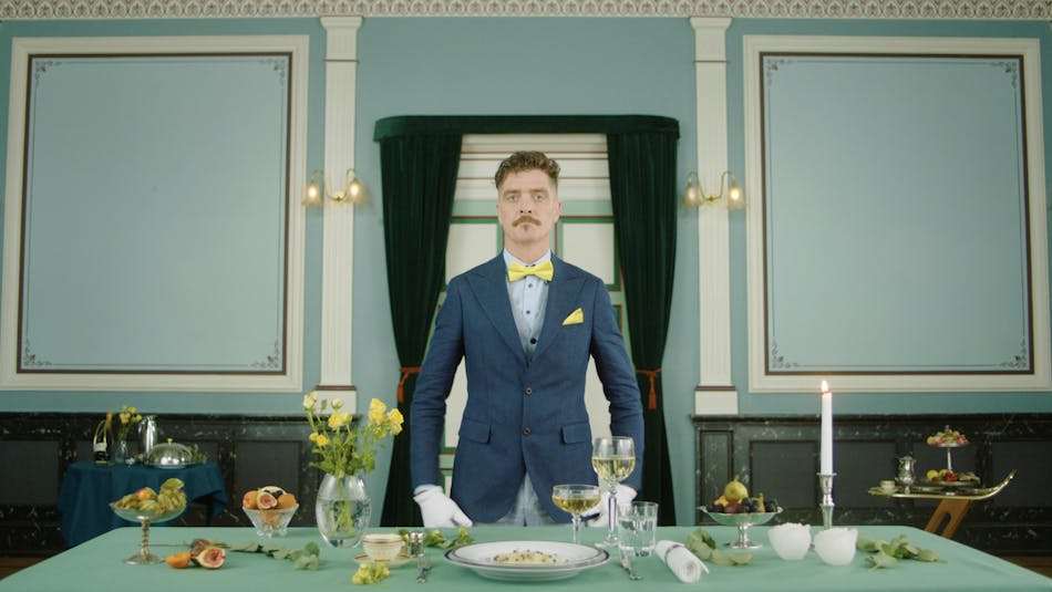 A video still from Icelandic nature - It goes grest with fish!