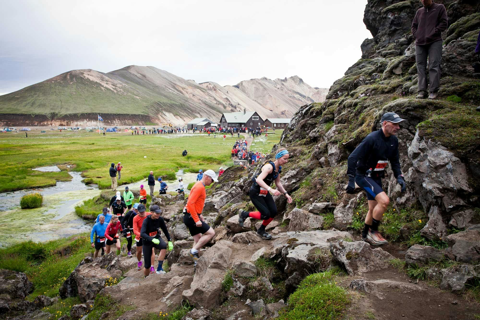 Ultramarathon sur le sentier de Laugavegur