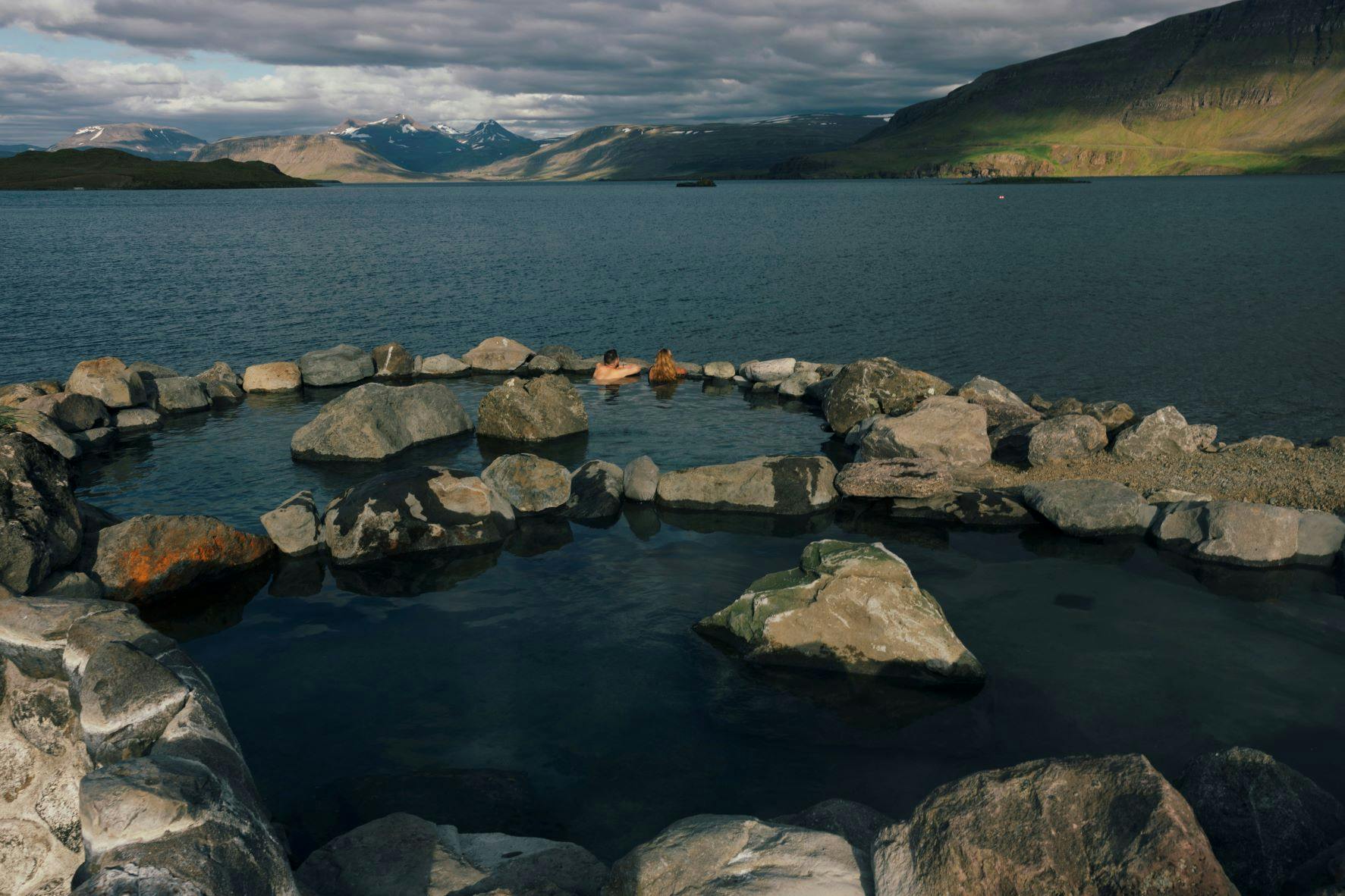 The Hvammsvik Hot Springs near Reykjavík  