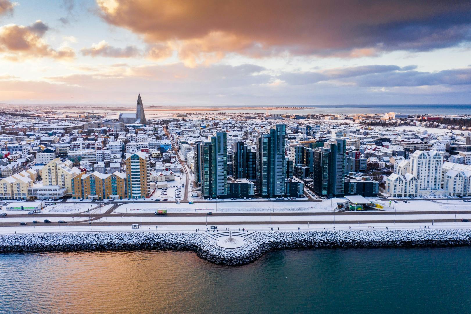 Reykjavík in winter