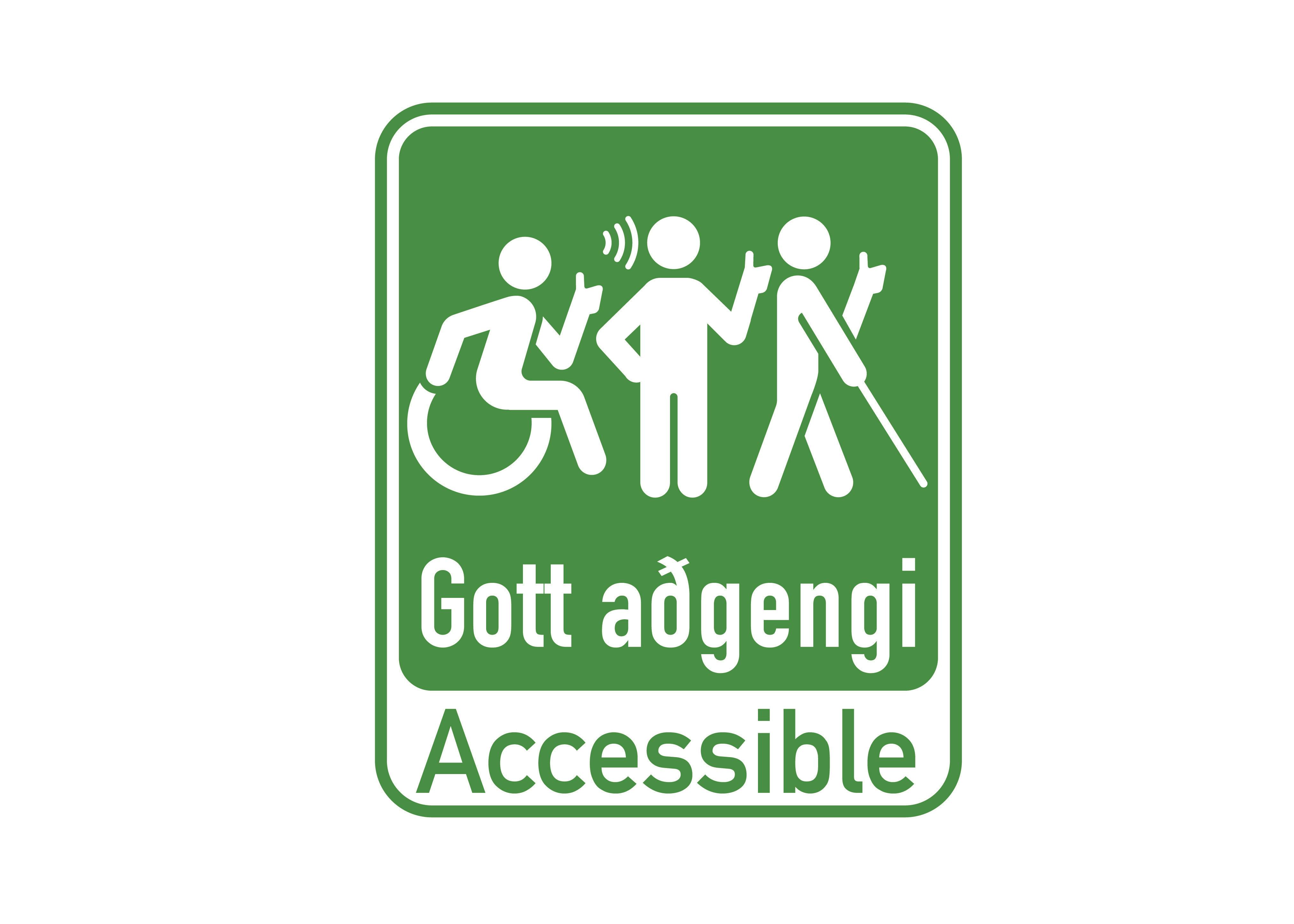 Icelandic Tourist Board label for Accessible Travel 