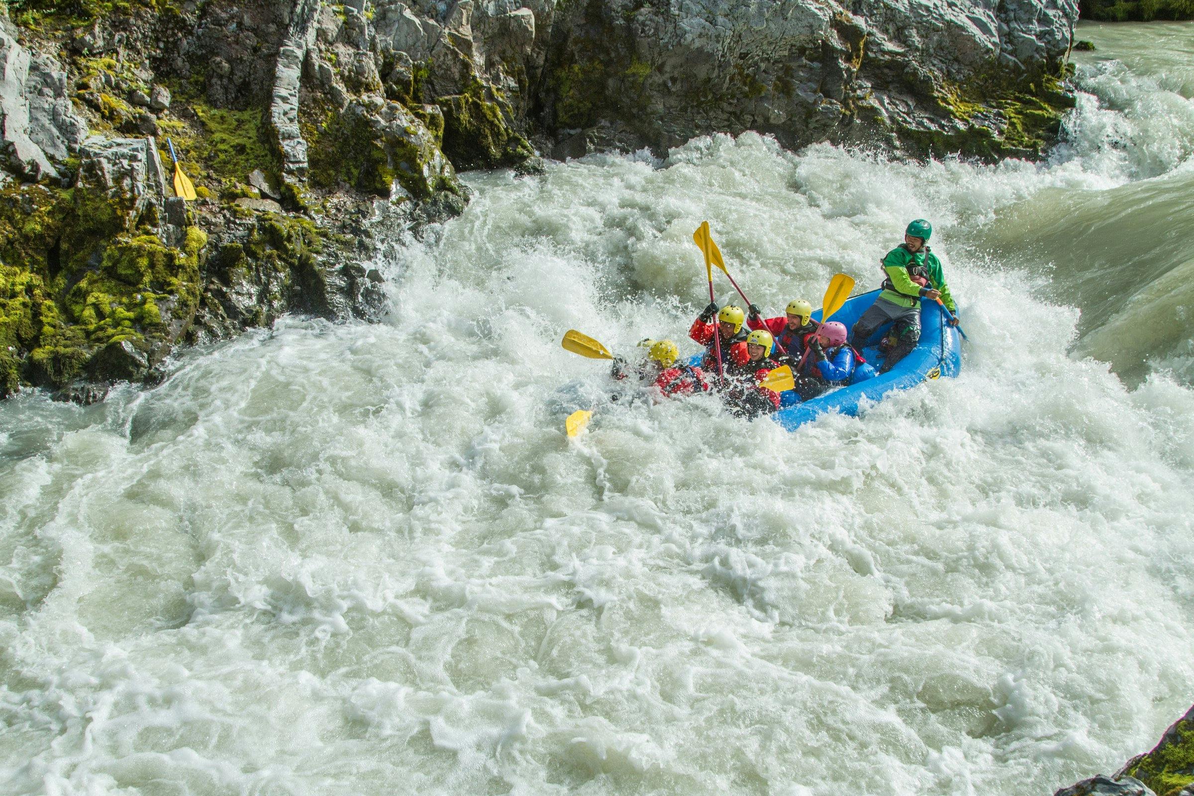 River Rafting in the north