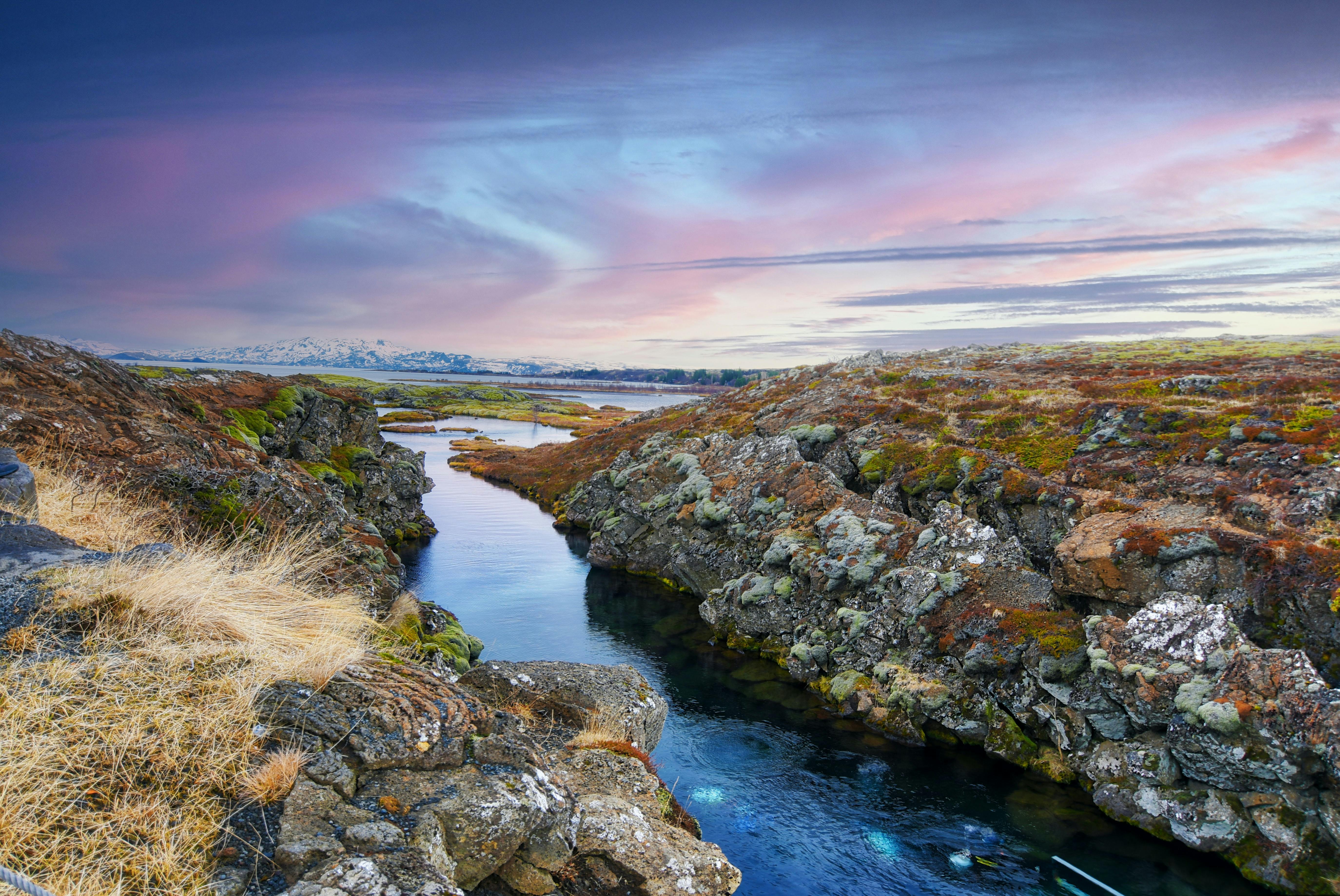 Silfra fissure at Thingvellir national park