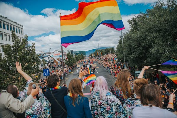 People on Reykjavik Pride 2016