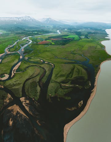 Lagarfljot lake in East Iceland