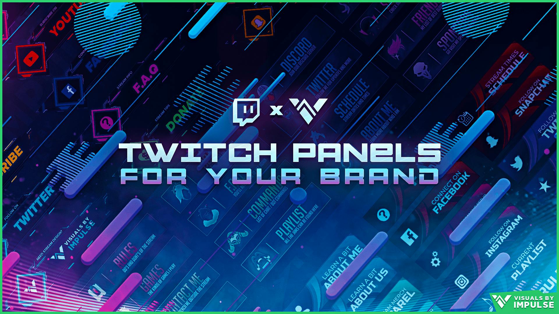 How Twitch Panels Can Help You Build Your Streamer Brand