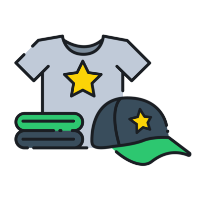 Branded Star Merch Tshirt Hat