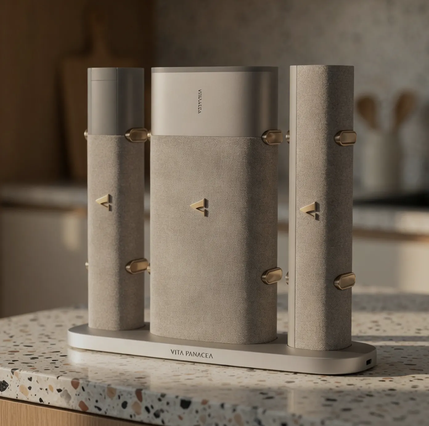 Nexus units on a Charging Plinth