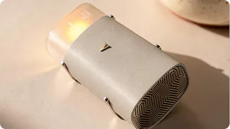 Nexus Cryo unit standing upright with its top softly lit