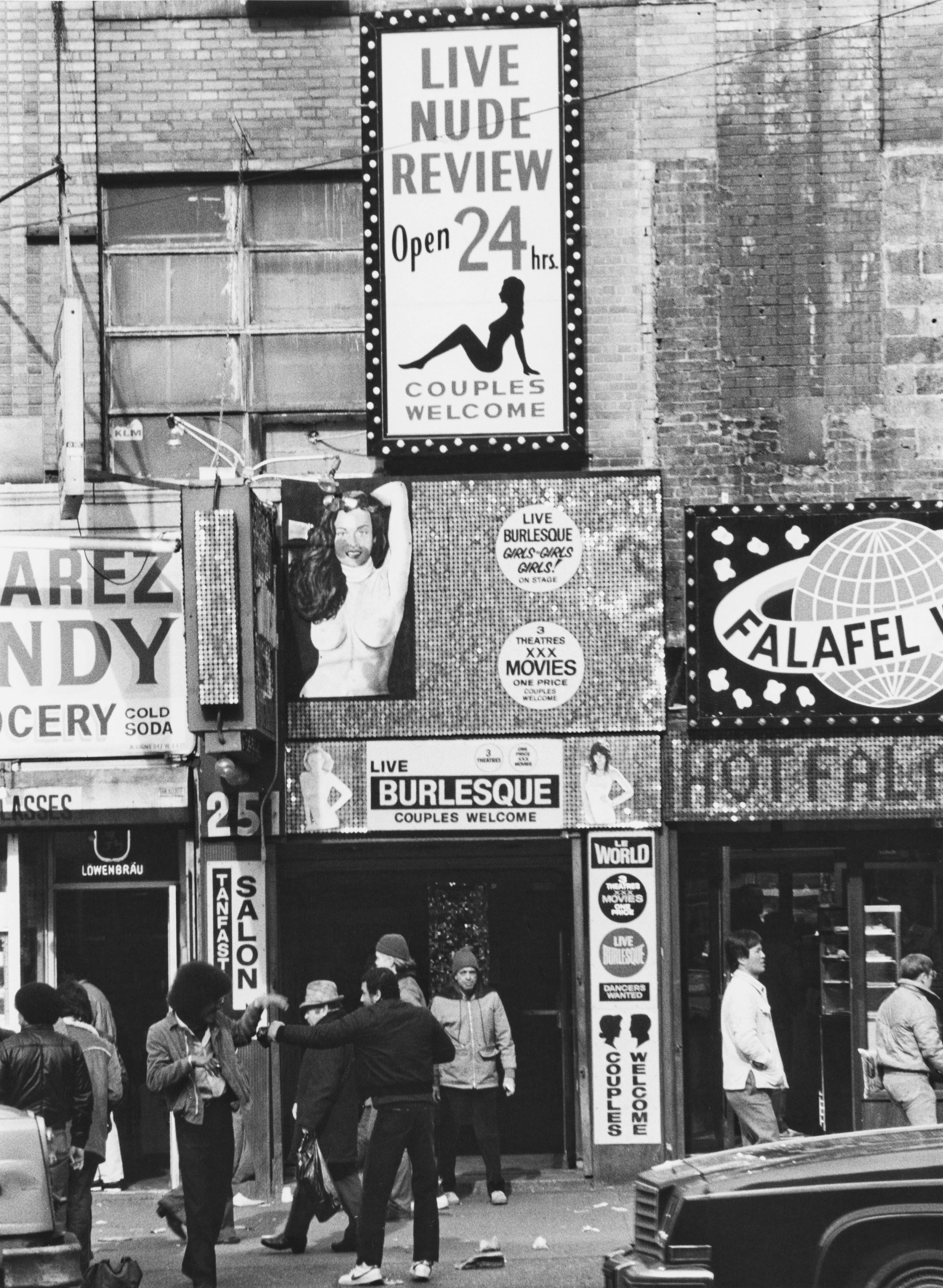 42nd Street, New York City, c. 1978. Photo by Andreas Feininger/Getty Images.