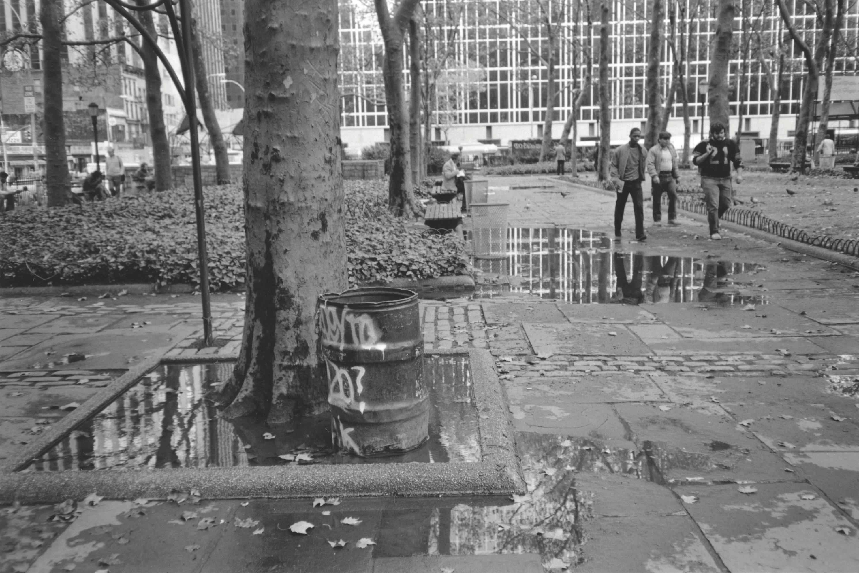 Bryant Park, New York City, 1984.