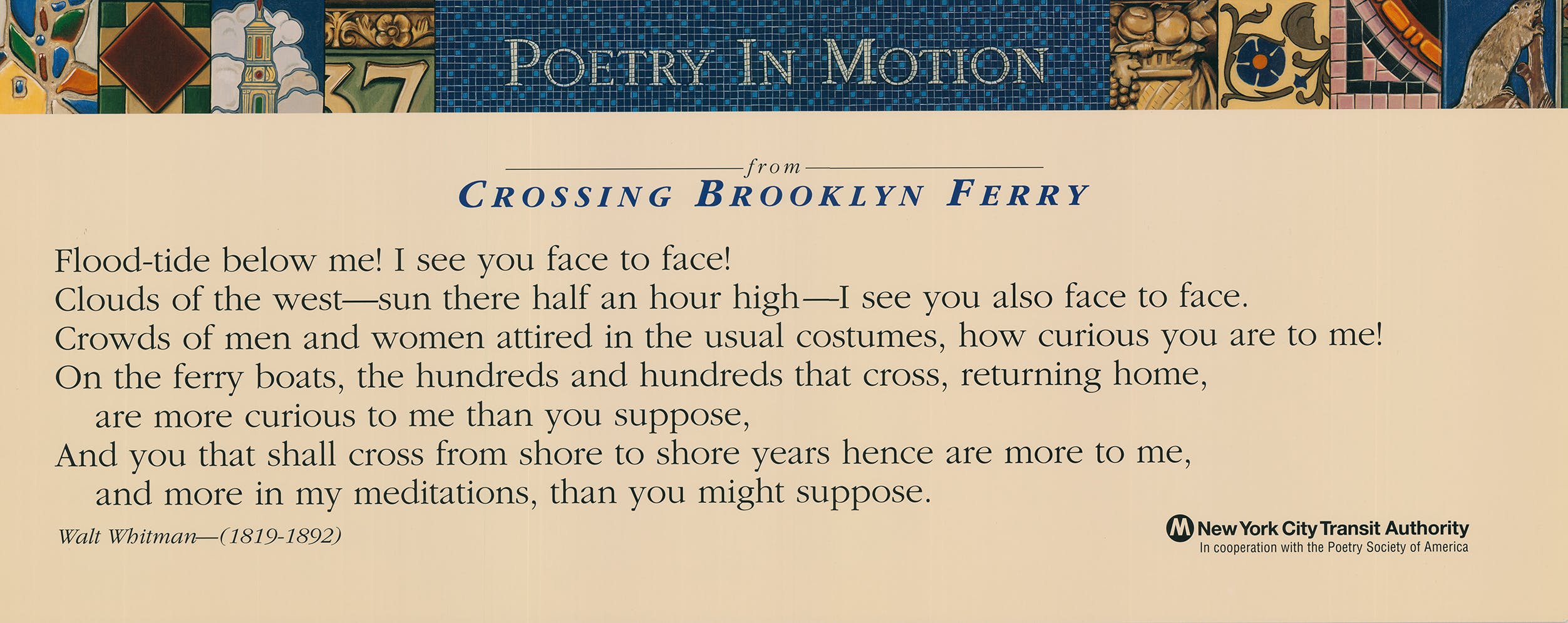 Crossing Brooklyn Ferry