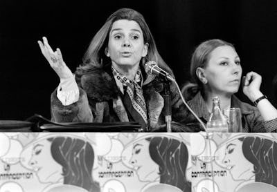 Gisèle Halimi, en 1978. — © JEAN-CLAUDE DELMAS/AFP
