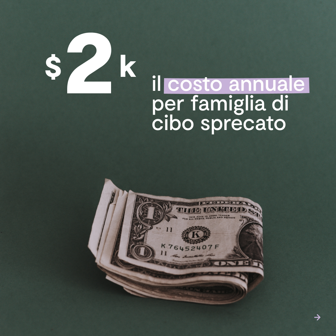 dati sullo spreco alimentare