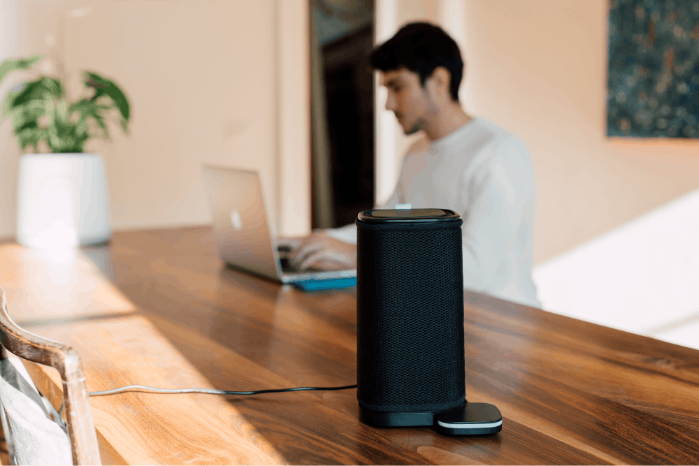 Air purifier eteria sustainable for office and home
