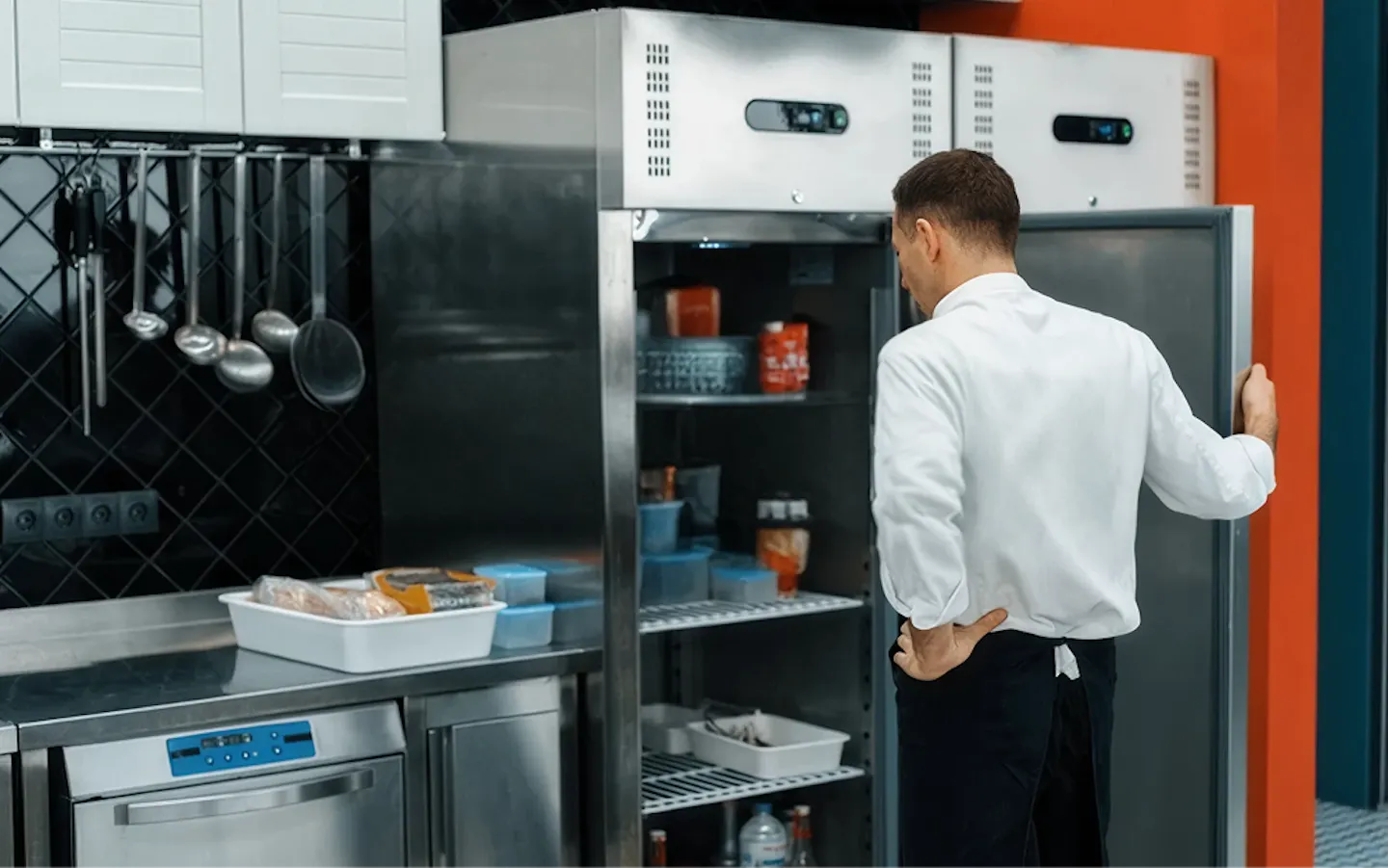 Professional refrigerators and appliances