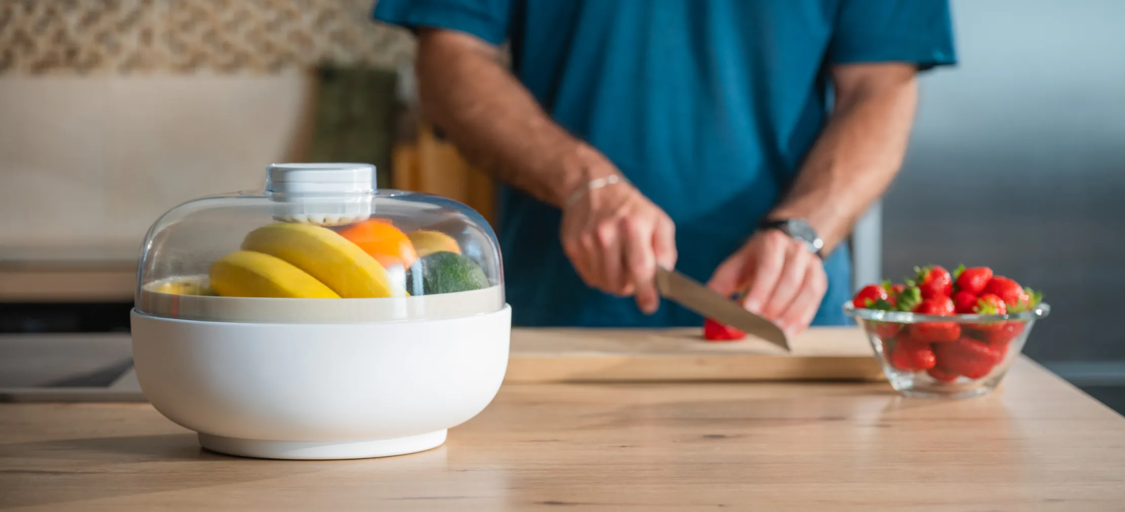 Vitesy Fruit Bowl: the same mission, outside the fridge
