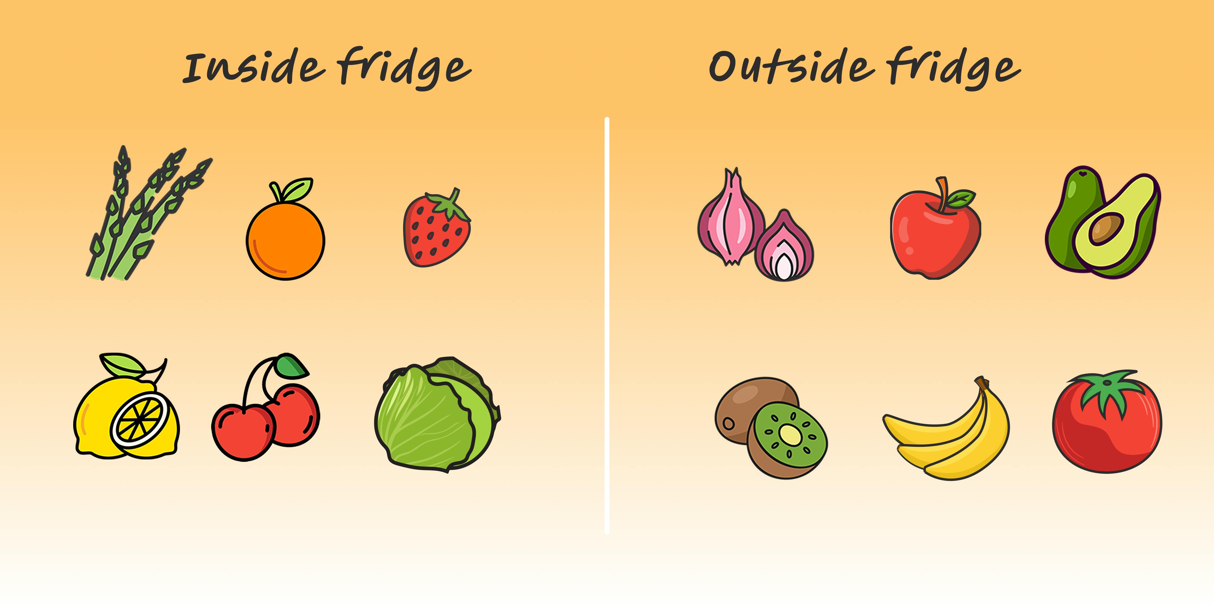 Which fruits go in the fridge and which don’t?