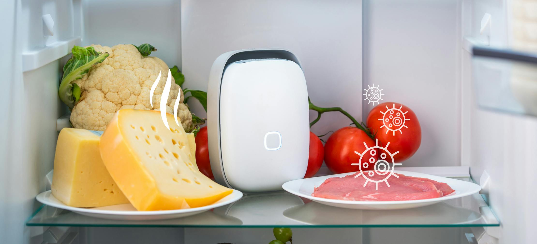 La tecnologia per combattere i cattivi odori e conservare meglio il cibo
