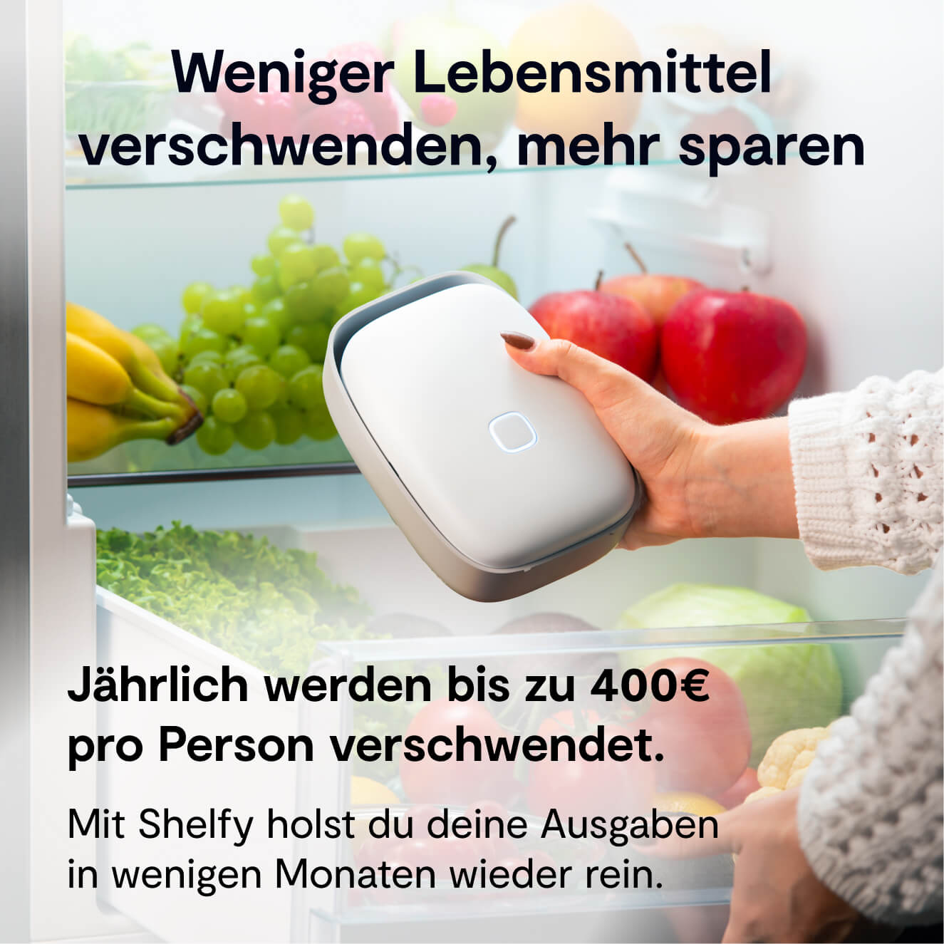 Lebensmittelabfälle zu reduzieren und Lebensmittel zu sparen